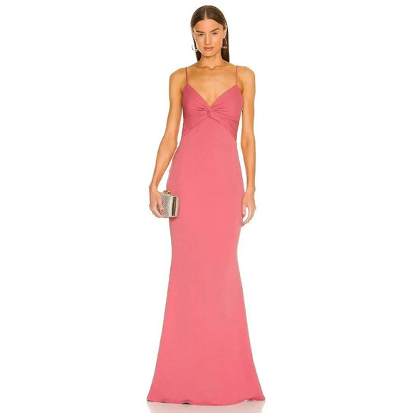 Katie May Nirvana Gown in Pink Peppercorn Large New Long Maxi Dress - Picture 1 of 10